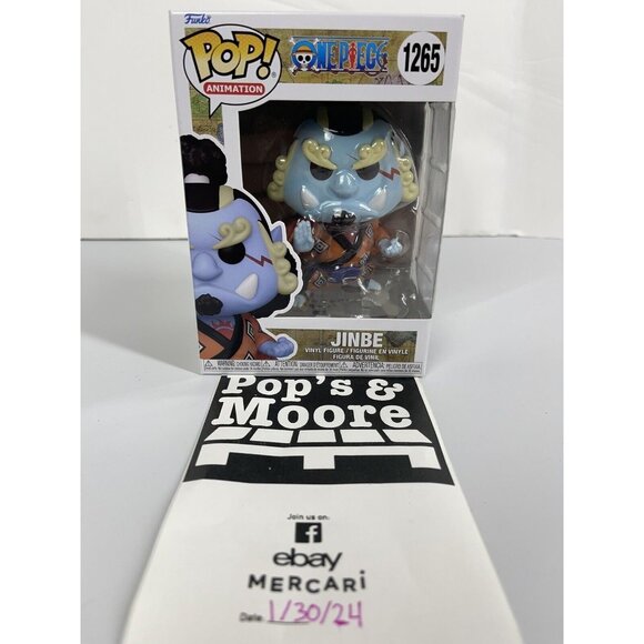 Funko Pop! One Piece: Jinbe 1265 Vinyl Figure Brand New - Picture 1 of 7